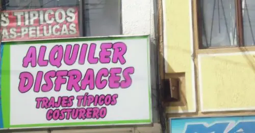 ALQUILER DE DISFRACES CALLE 24 ALQUILER DE DISFRACES CALLE 24